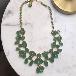Kate Spade Green Gemstone Necklace